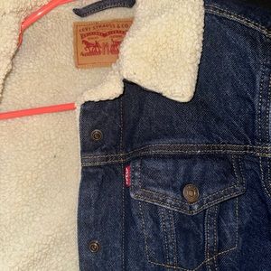 Levi’s Faux Fur Jean Jacket